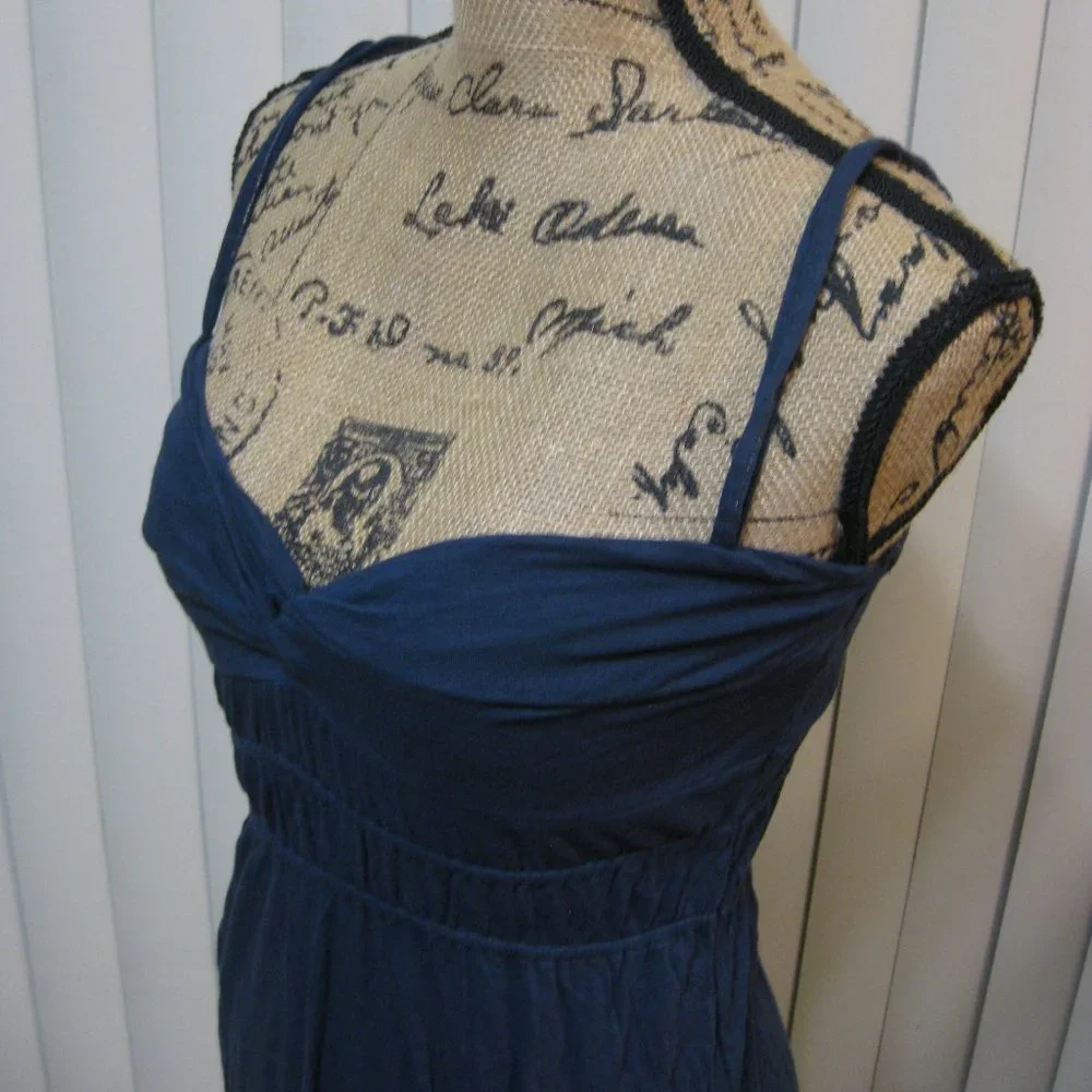 NWT American Eagle AE navy blue dress XS extra small_2